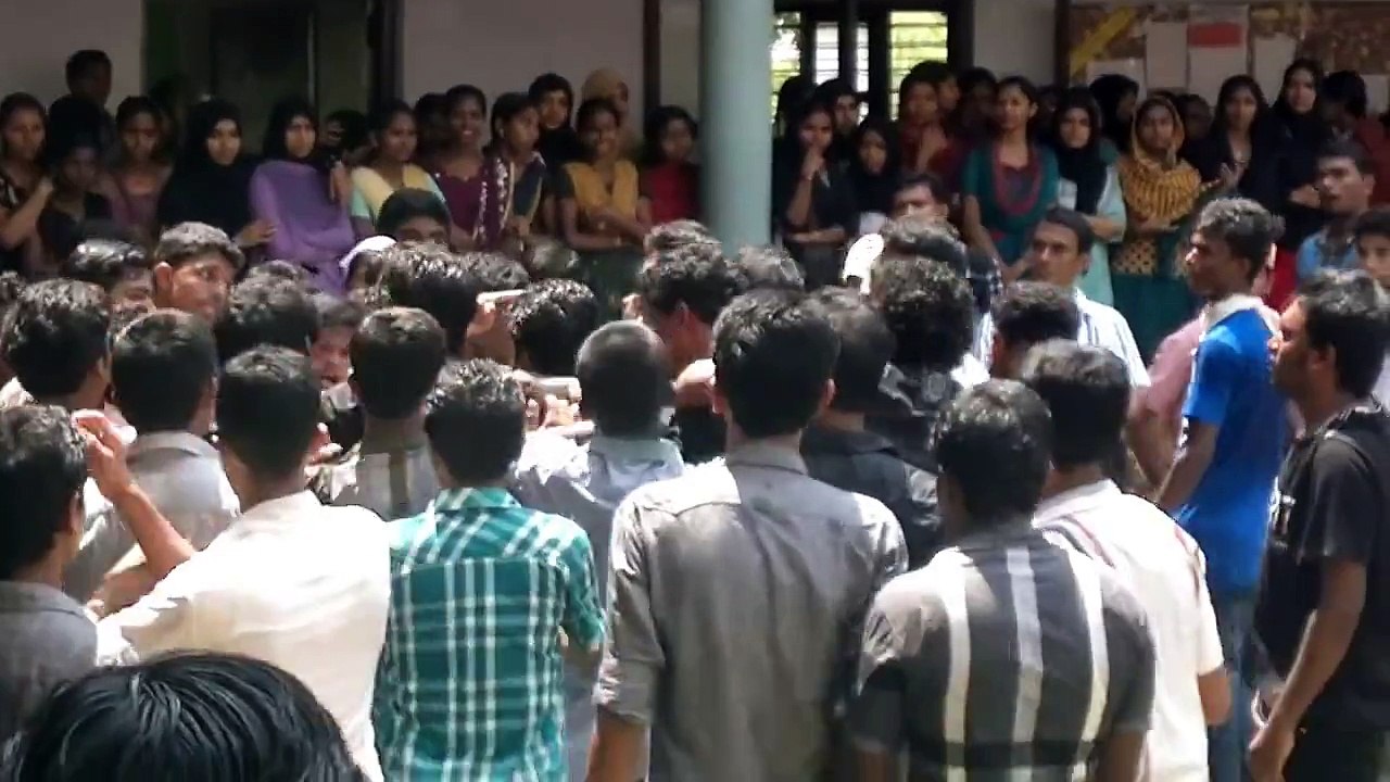 fight in emea college,kondotty
