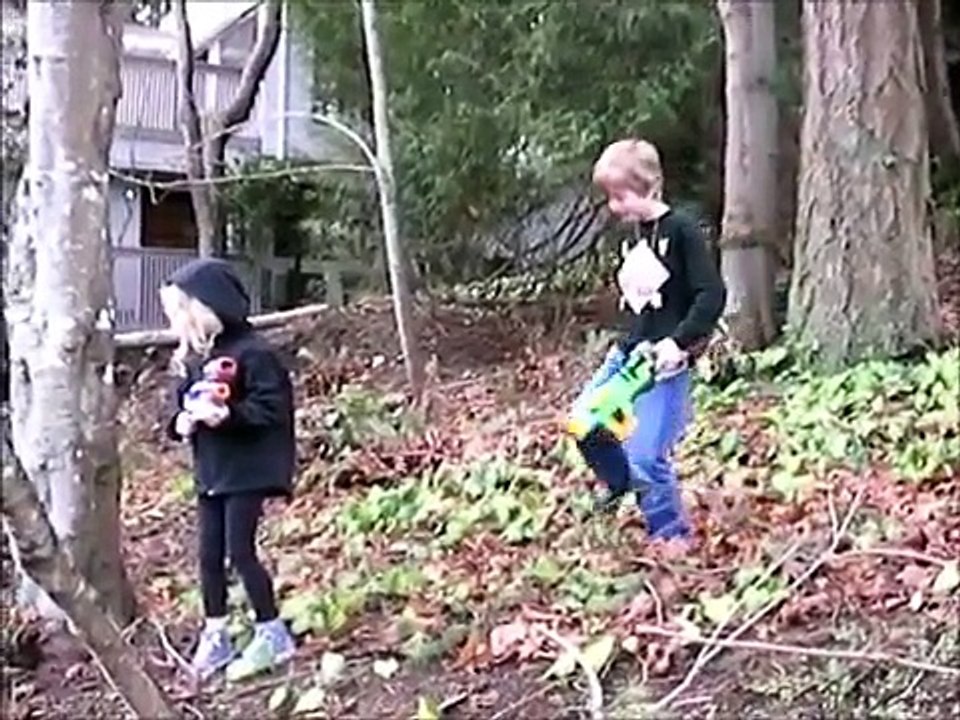 Nerf War Forest Fight 2014