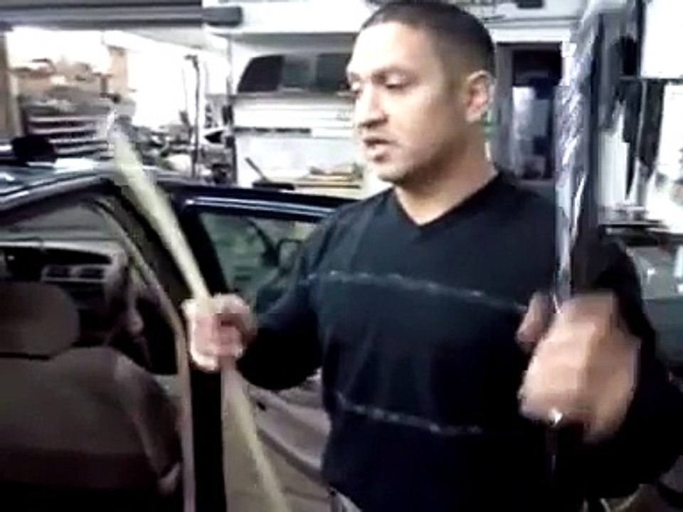 window tint install rear window