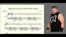 Wrestling Piano Theme Sheet Music - 