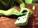 Removing Game Boy Scratches With a Banana