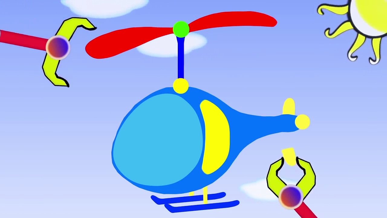 Trucks for kids. Helicopter. Construction game. Cartoons about cars for children