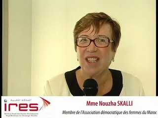 Nouzha SKALLI, Membre de l'Association démocratique des femmes du Maroc