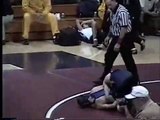Match 09 Win Pinfall Wrestling in College NCAA