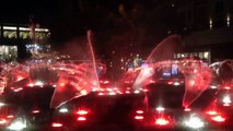 Dancing fountain Americana at Brand Glendale Los Angeles Танцующий фонтан
