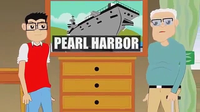 Pearl Harbor for Kids (Educational Videos for Students) Fresberg Cartoon Network (CN)