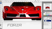 Speed Art: Forza Motorsport 4 - Xbox 360 Game Cover [HD] | By Digital Jay
