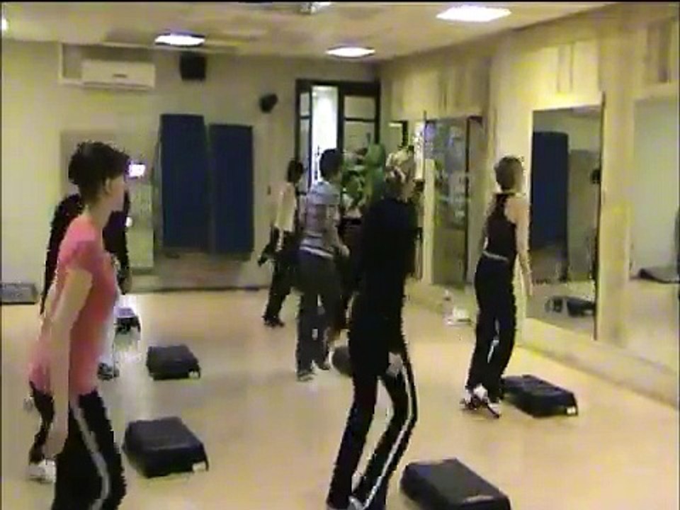 chorégraphie step 1