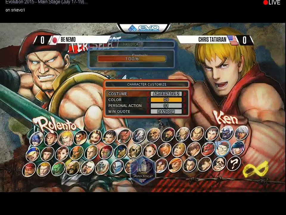 EVO 2015 – Ultra Street Fighter IV: Nemo vs Chris