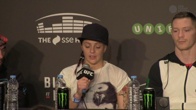 Joanne Calderwood welcomes a future fight with Joanna Jedrzejczyk