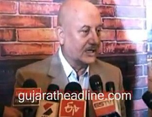 Anupam Kher Show Kuchh Bhi Ho Sakta Hai promotion in Ahmedabad