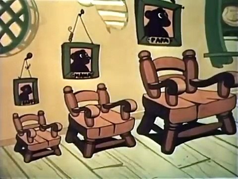 Ub Iwerks cartoon Comicolor The Three Bears 1935 (old free cartoons public domain)