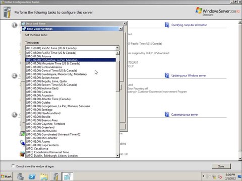 Server 2008 Lesson 3 - Server 2008 R2 Initial Configuration Tasks