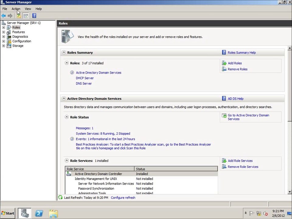 Server 2008 Lesson 10 - Sharing Folders and the File Services Role