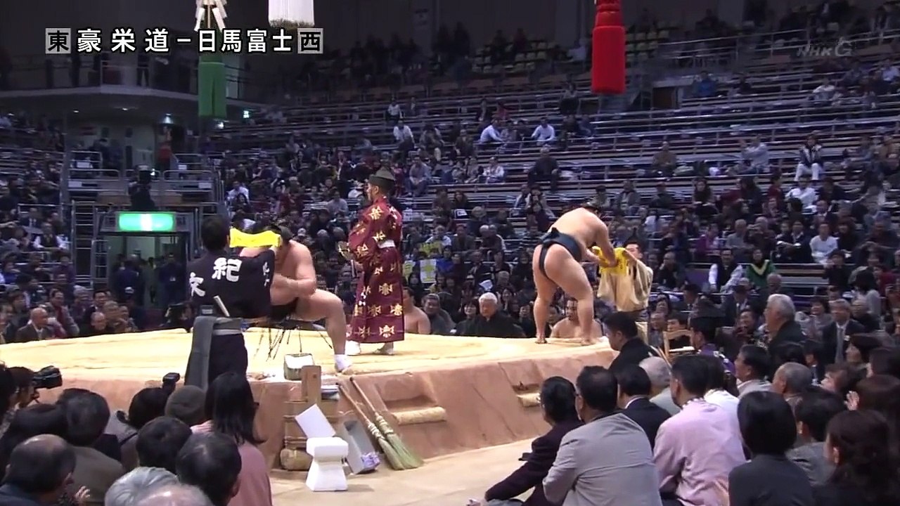 2012.11.19 豪栄道 VS 日馬富士（最悪の誤審）