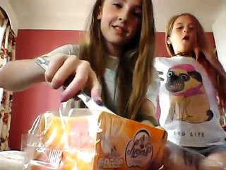 Tasting delicious and disgusting food w/Diaz Burns