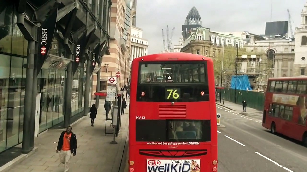 london bus 23 to liverpool street station and bricklane