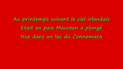 Michel Sardou - Les Lacs Du Connemara - Parloes