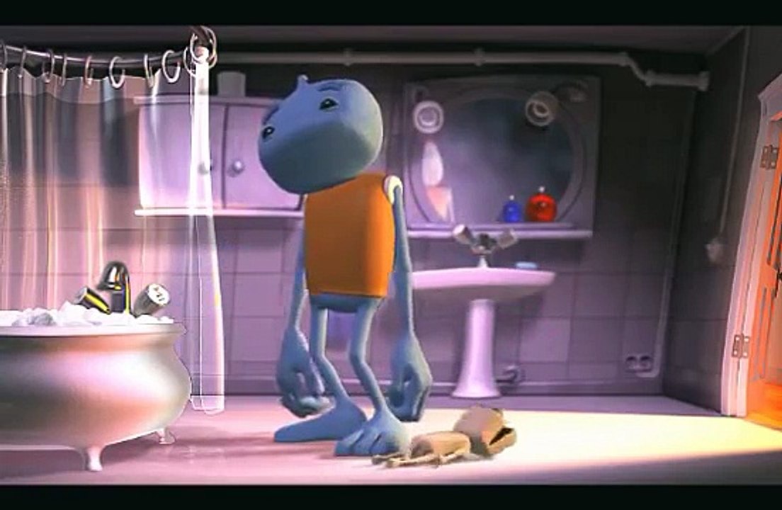 3d animation short "Bath Time"