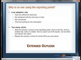 Extended Outlook - Put your business intelligence reporting inside Microsoft Outlook