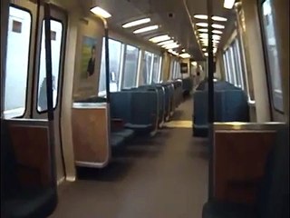 BART From Daly City to San Francisco Int'l Airport - Full Section Ride (HQ)
