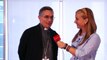 Maria talked to Bishop César Franco about hymn WYD