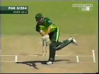 Shahid Afridi huge  Flick of the Wrist Six