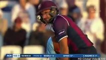 Shahid Afridi 34 vs Derbyshire Natwest T20 Blast 2015