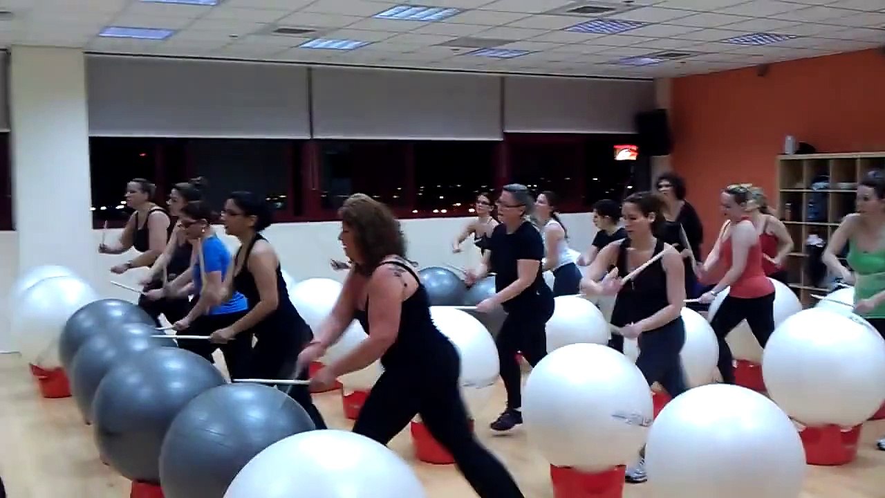 Drums Alive בסטודיו איב