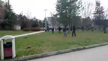 Hacettepe'de polis ve faşistlerin saldırısı