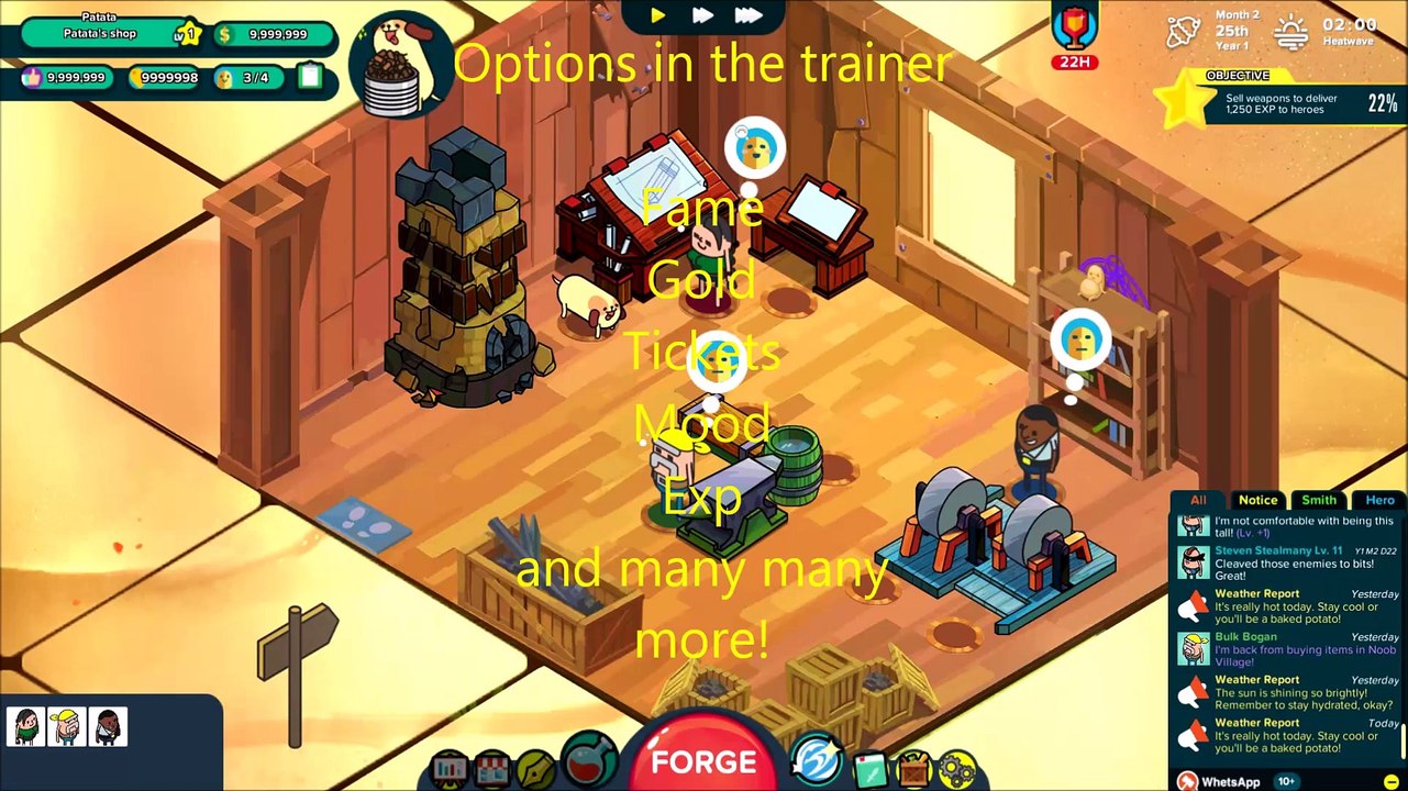 Holy Potatoes A Weapon Shop Trainer