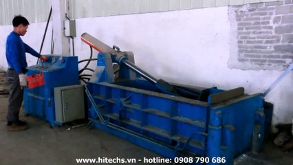 Máy ép phoi sắt, ép phoi nhôm, ép kiện phế liệu -(Hitech 0908.790.686)