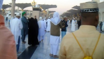 Mustafa jane rehmat pe lakhun salaam by muhammad bilal arif Nakshbandi in madina shareef
