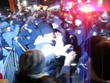 Occupy Wall St & NYPD New Year's Eve Barricade Struggle Excerpt