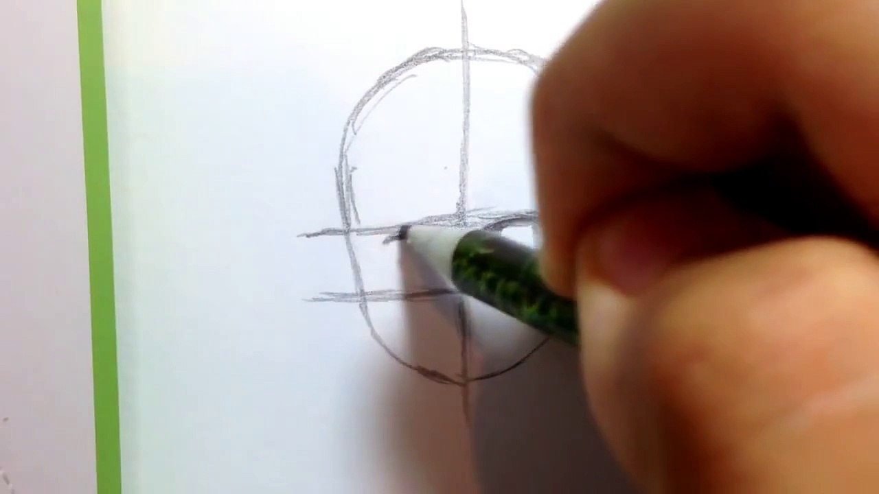 How to draw anime face beginner level