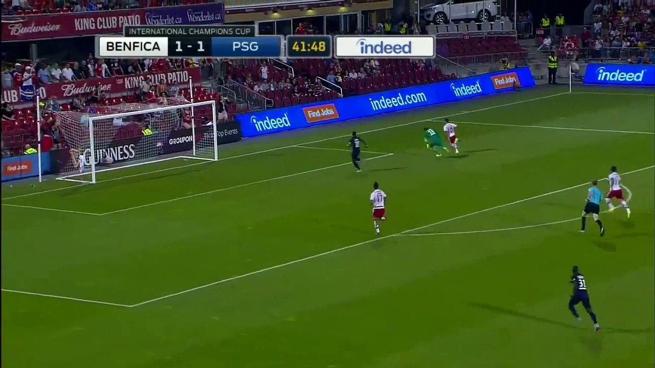 Benfica vs. PSG  2015 International Champions Cup Highlights