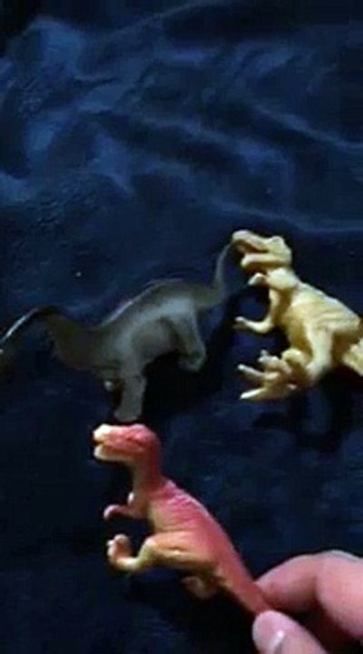 Dinosaur and Spiderman