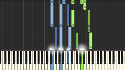 Jurassic World/Jurassic Park - Piano Suite [Synthesia Tutorial]