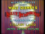 Walt Disney Silly Symphony - Lullaby Land