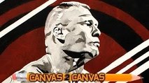 The Beast Incarnate F5s onto the canvas- WWE Canvas 2 Canvas