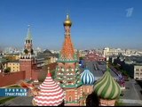 Moscow red square Victory day 9.may 2009. National Anthem Russian federation.