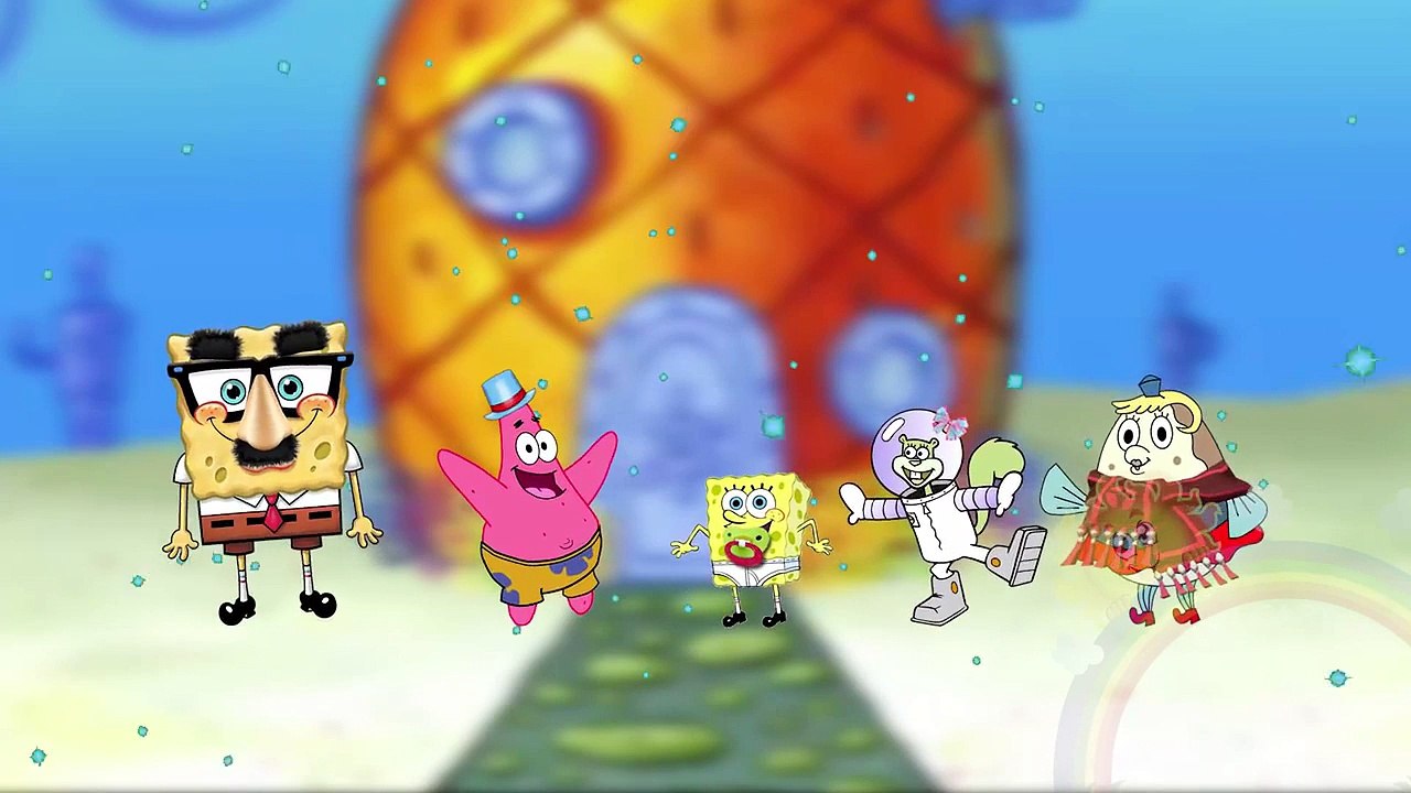 SPONGEBOB FINGER FAMILY | MY NURSERY CARTOON