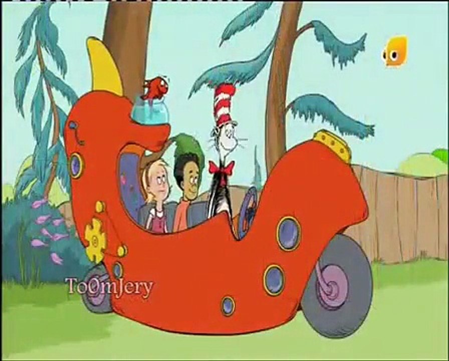 القط ذو القبعة الحمراء Cartoon Arabic