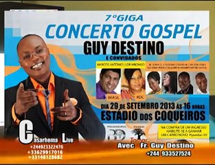 casarhema Live avec le Fr. Guy Destino l'un de plus grand musicien Gospel de l'Angola
