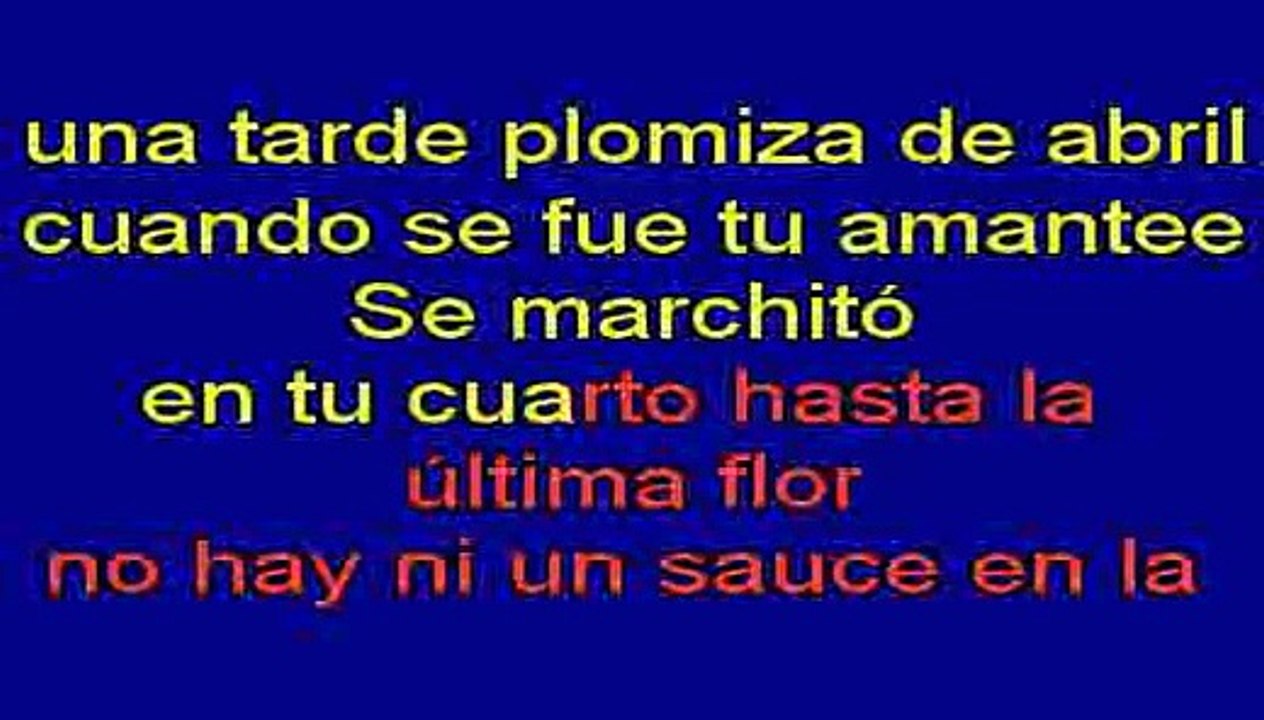 Diego Torres Penelope Karaoke