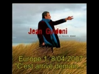 Jean Guidoni - Europe 1 - 8.04.2007