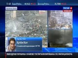Военные действия возле Украинского Дома! Боевики ведут активную борьбу по его захвату!