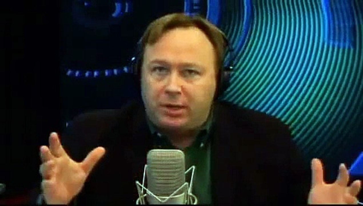Alex Jones goes off on the Police State