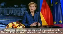 Übersetzt- Die Neujahrsansprache von Angela Merkel 2011! TheRealStories