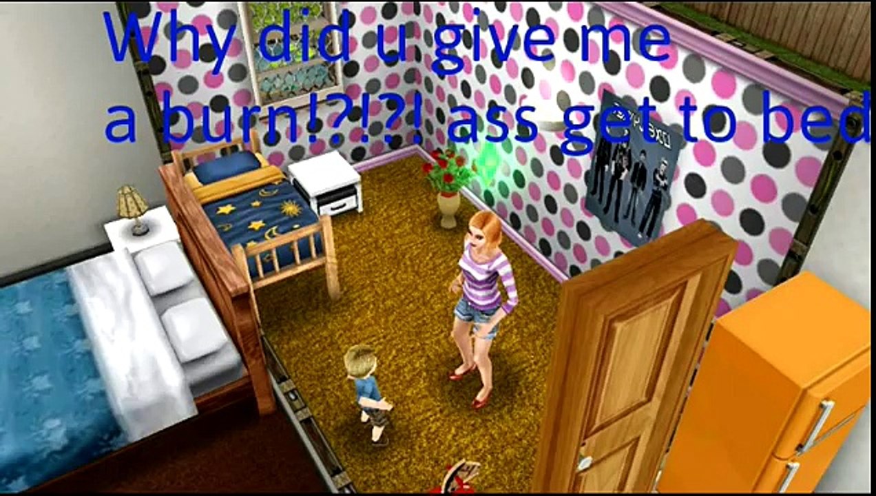 The Sims Freeplay- child abuse- Joshua